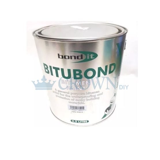 Bitubond Weatherproof Bitumen Paint 2.5L