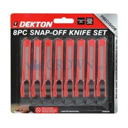 Dekton 8PC Snap-Off Knife Set