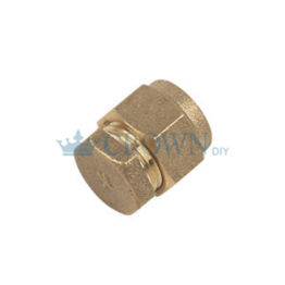 Brass Compression Stop End 8mm
