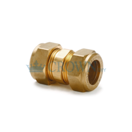 Brass Compression Straight Coupler 10mm