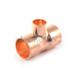 Copper End Feed Reducing Tee 22 x 22 x 15mm