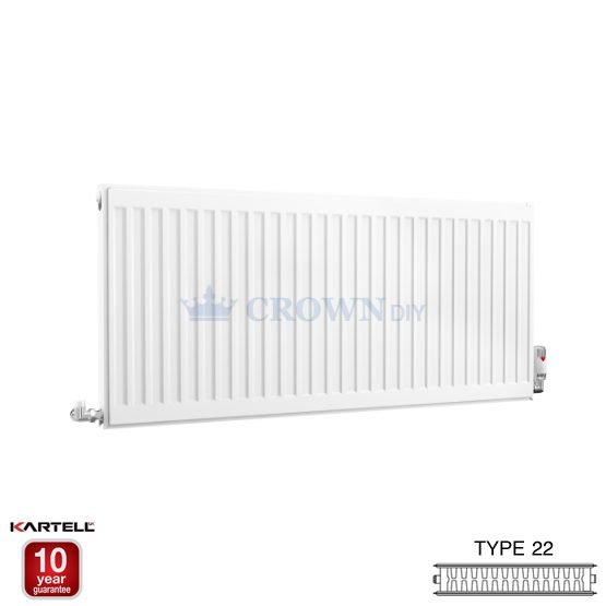 Kartell Kompact D511K 500 x 1100mm Type 22 Radiator