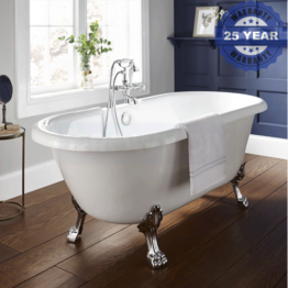 Kartell Astley Traditional Freestanding Bath 1750 X 760mm