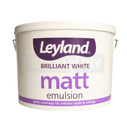 Leyland Matt Emulsion 10L Brilliant White Paint