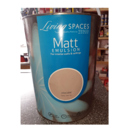 Living Spaces Matt Emulsion Chocolat 5L Paint