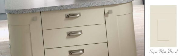 Boston Mussel Super Matt Kitchen Range Doors
