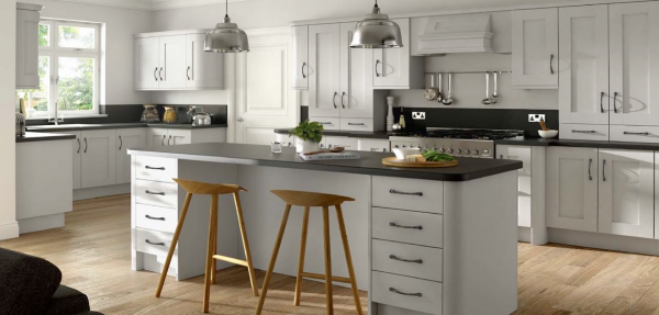 Buckingham Dove Grey Ash Kitchen Range