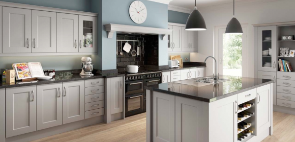 Portland Dove Grey Kitchen Range